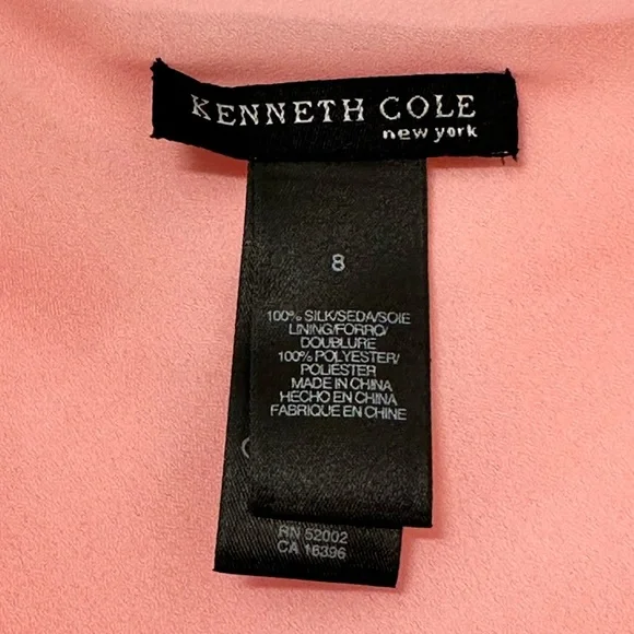 Kenneth Cole Pink Sleeveless Blouse - Picture 3 of 3